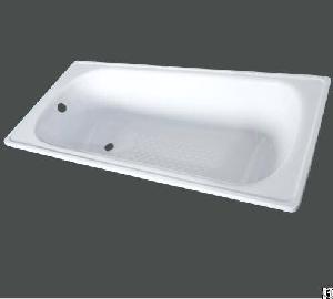 Steel Enamel Bathtub With Stamping Antislip Yx-3003