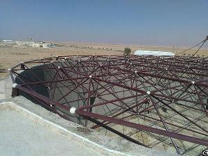 Galvanized Structural Steel Space Frame Gym Roofing