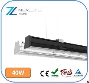 1200mm 40w 160lm w led linear trunking system 5