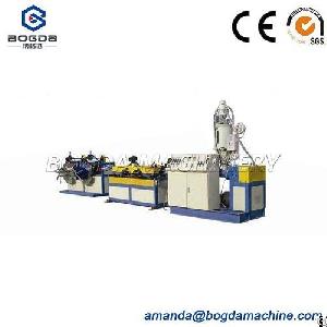 Newly Hdpe Single Wall Corrugated Pipe Making Machine For Electric Cable Wire