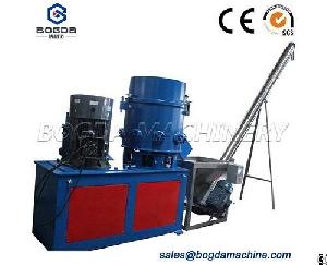 Recycling Used Plastic Pp Pe Film Agglomerator Densifier