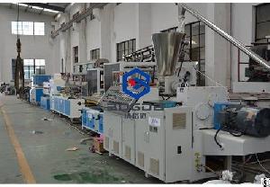 Bogda Pvc Wpc Floor Skirting Board Foam Baseboard Extruder Pvc Profile Extruder Machine