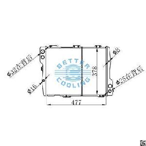 All Aluminum Radiator For Audi 80 / 90 L5 2.3l 88-92 Dpi