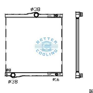 aluminum radiator bmw x5 e70 3 0mt dpi