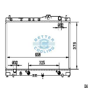 Auto Radiator For Acura Vigar 92-94 Dpi 1277