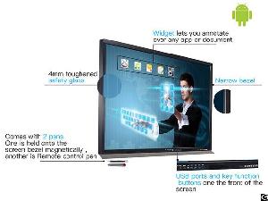 ultra hd touch screen smart board