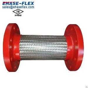 fm certificated braided stainless steel flexible joint