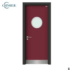 stainless steel hospital doors