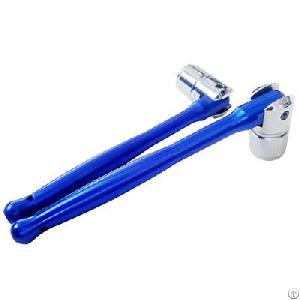 blue anodised poka handle bi hex spanner