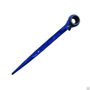 Blue Powder Coated Ratchet Podger Spanner