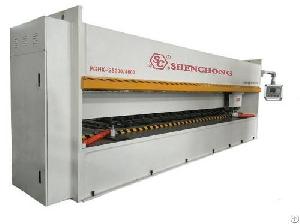 cnc vertical v grooving machine metal plate