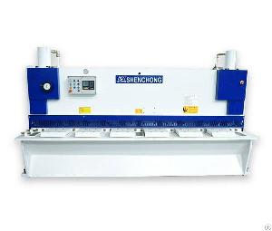 hydraulic shearing machine nc plate guillotine shear