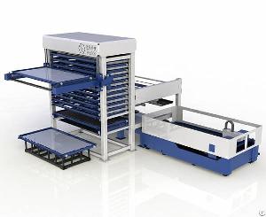 Sheet Metal Intelligent Storage System For Automatic Flexible Production Line