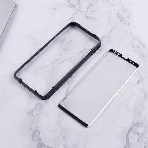 Full Adhesive Curved Edge Glass Screen Guard With Applicator For Samsung S9 Plus