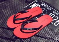 mens leather flip flops