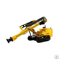 crawler mounted hydraulic dth drilling rig