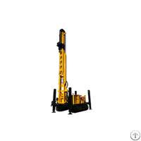 jks600s crawler mounted telescoping mast drill rig