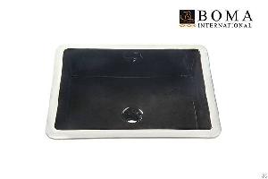 undermount ceramic bathroom sink