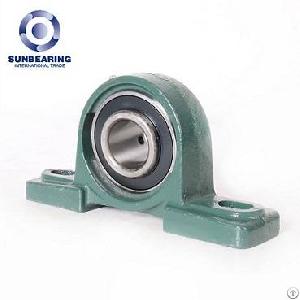 sun bearing pillow block mounted ucp307 green 35 48 210mm stainless steel