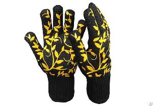 short cuff heat resistant safety gloves hrg 04