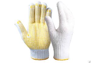 string knit safety gloves skg 03