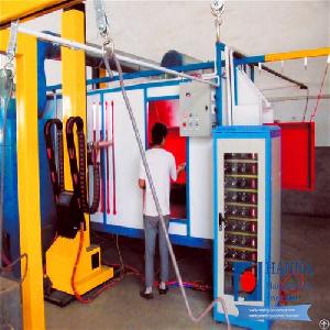 Automatic Powder Coating Equipment / Painting Line For Metal Door Frame