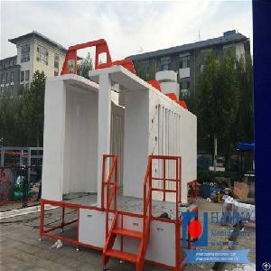 Electrostatic Spray Painting Line Automatic Powder Coating Booth