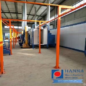 factory diesel heating powder coating curing oven systems subway