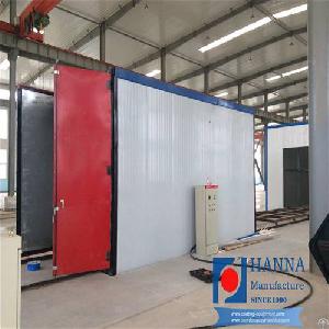 life electric gas diesel heated powder coating spray painting curing oven