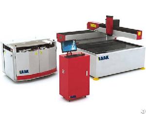 Water Jet Cutting Machine For Cut Stone Metal Glass