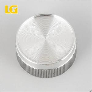 Iso9001 Oem China Factory 40mm Safe Aluminum White Volume Knob For Car Audio