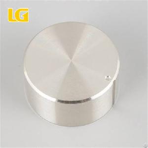 iso9001 round aluminum alloy gas cooker knob