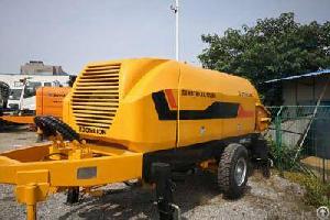 concrete trailer pump