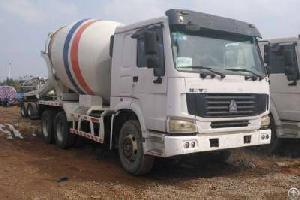 refurbished concrete mixer truck