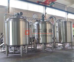 Stainless Steel Micro Beer Mashing Brewhouse Cost China