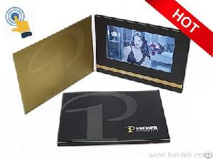 A5 Customized 7.0 Inch Ips Screen Video Brochure Vgc-070 For Media Companies