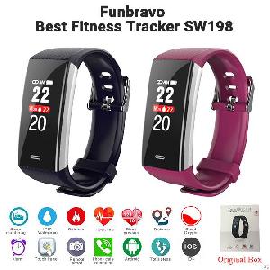 Funbravo Chinese Waterproof Ip68 Fitness Tracker Sw198 For Gifts Cyclists Activity