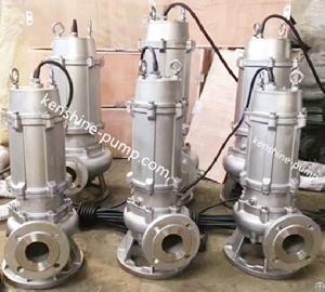 wqp stainless steel submersible sewage pump