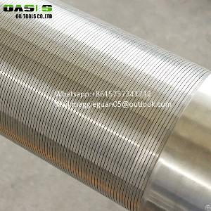 Wine Gas Water Well Used Wedge Wire Screen Filter Stainless Steel Water Well Filters