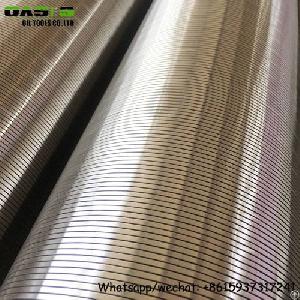 aisi304l deep drilling wire wrapped johnson screens