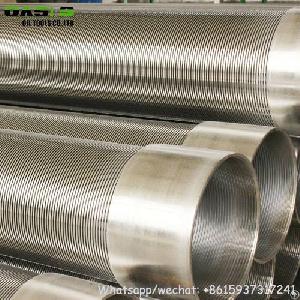 Stainless Steel Micro Filter Johnson V Wedge Wire Screen Ss304l Made In China