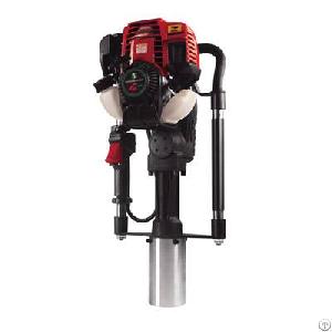 dpd 65 4 stroke guardrail post driver gas powered portable pile