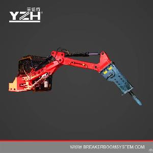 Breaker Boom System For Mining