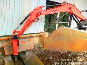 Hydraulic Rockbreaker Booms System For Crusher