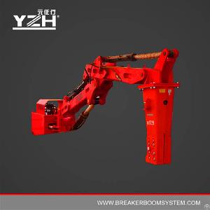 hydraulic rockbreaker booms system crushing equipment