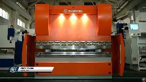 63ton Cnc Hydraulic Press Brake Machine With Cybelec Touch12 Controlled For Sheet Metal Plate