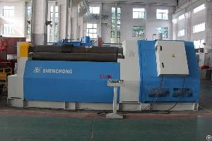 Cnc 4 Roller Plate Bending Machine For Sheet Metal Rolling