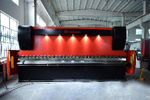 cnc hydraulic press brake machine france steel plate bending metal forming