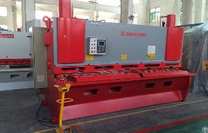 France Cnc Hydraulic Plate Shearing Machine Price For 123200mm Steel