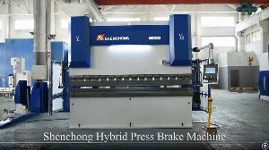 Hybrid Press Brake Machine Cnc Plate Bending Machine Double Servo Energy Saving Series